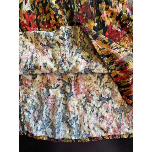 Minimum Chalotthea Women Abstract Floral Print Long Sleeve Maxi Dress Si… - Picture 10 of 14